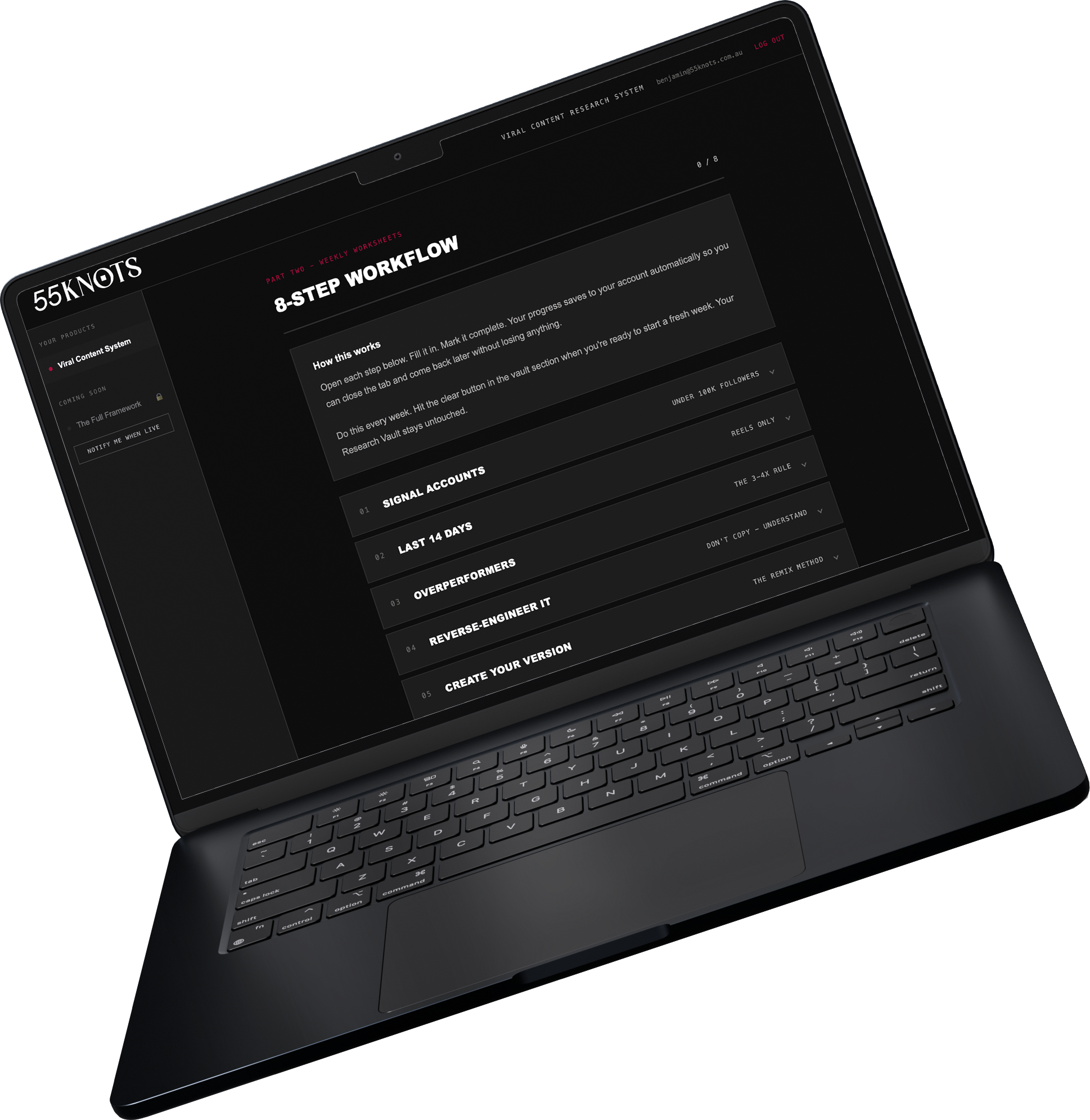 Viral Content Research System Portal