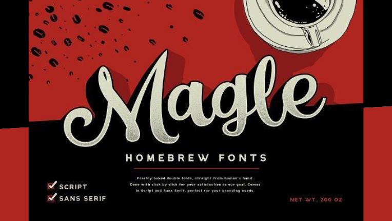 Magle Coffee Branding Script